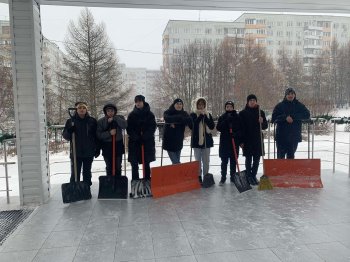 Трудовой десант 9В и 9К классов