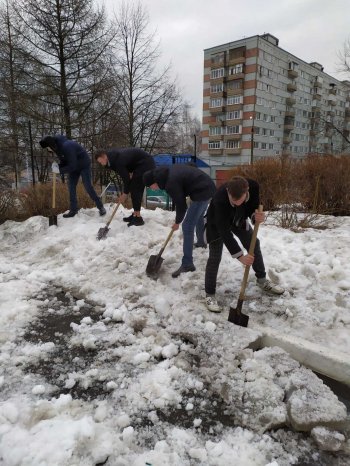 Трудовой десант 10 и 11 классов