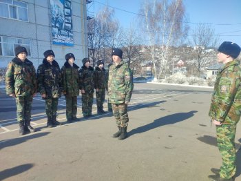 Подготовка к военно-патриотической игре "Орленок"