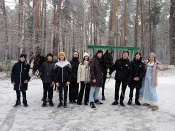 Новогоднее мероприятие в 8В классе