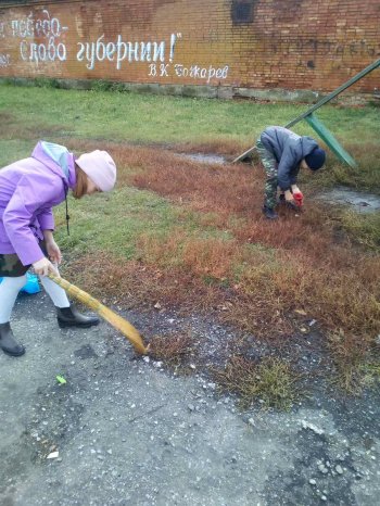 4В на субботнике 11 октября